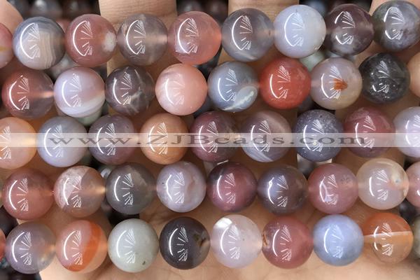 AGAT03 15 inches 10mm round agate gemstone beads