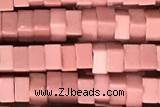 AGAT123 15 inches 2*3*3mm square oxidized agate beads