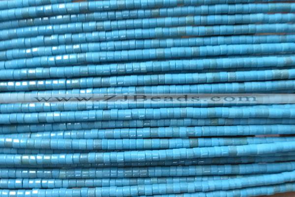 AGAT142 15 inches 2*2mm tyre oxidized agate beads