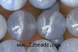 AGAT61 15 inches 10mm round blue lace agate beads