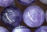 AMET04 15 inches 10mm round lavender amethyst gemstone beads