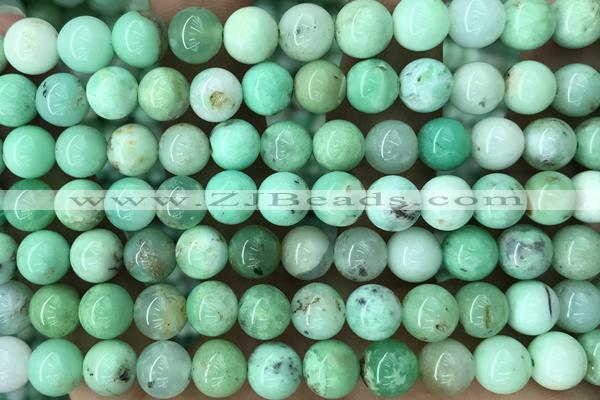 AUST02 15 inches 8mm round Australia chrysoprase gemstone beads