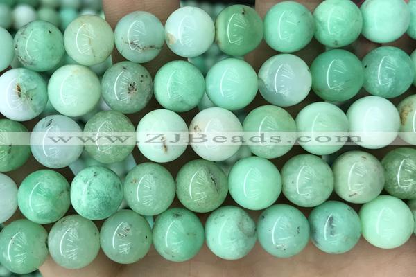 AUST03 15 inches 10mm round Australia chrysoprase gemstone beads
