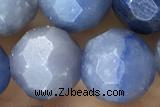AVEN03 15 inches 10mm faceted round blue aventurine gemstone beads
