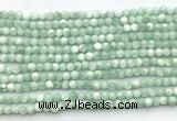 CAS300 15.5 inches 4mm round snowflake angelite gemstone beads