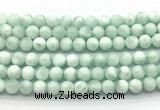 CAS302 15.5 inches 8mm round snowflake angelite gemstone beads