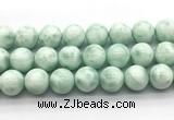 CAS307 15.5 inches 18mm round snowflake angelite gemstone beads