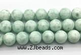 CAS308 15.5 inches 20mm round snowflake angelite gemstone beads