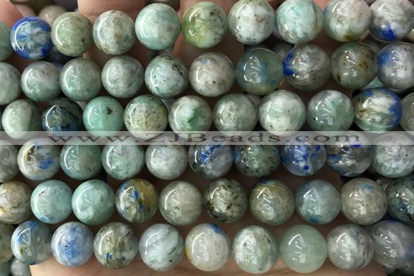 CHRY03 15 inches 10mm round chrysocolla gemstone beads