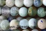 CHRY04 15 inches 4mm round chrysocolla gemstone beads
