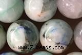 CHRY07 15 inches 10mm round chrysocolla gemstone beads