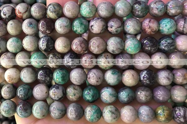 CHRY32 15 inches 8mm round chrysocolla gemstone beads