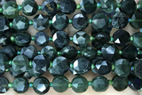 COIN26 15 inches 10mm faceted coin jasper gemstone beads