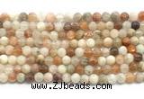 CSS850 15.5 inches 6mm round sunstone beads wholesale