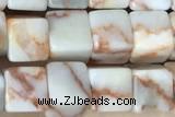 CUBE163 15 inches 6mm cube jasper gemstone beads