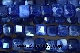 CUBE25 15 inches 2mm faceted cube sodalite gemstone beads