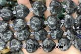 HEAR26 15 inches 20mm heart black labradorite gemstone beads