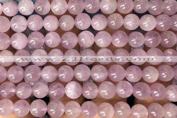 KUNZ01 15 inches 7mm round kunzite gemstone beads