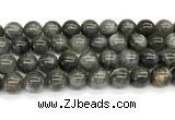 LABR10 15 inches 14mm round labradorite gemstone beads