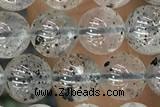 MIXE15 15 inches 6mm round quartz gemstone beads