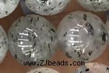 MIXE18 15 inches 12mm round quartz gemstone beads