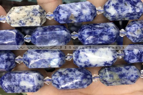 NUGG23 15 inches 12*25mm – 13*28mm faceted nuggets bl