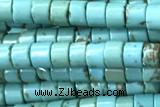 ROND122 15 inches 2*3mm heishi turquoise gemstone beads