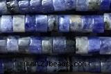 ROND126 15 inches 2*3mm heishi sodalite gemstone beads