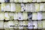 ROND14 15 inches 2*4mm heishi jade gemstone beads