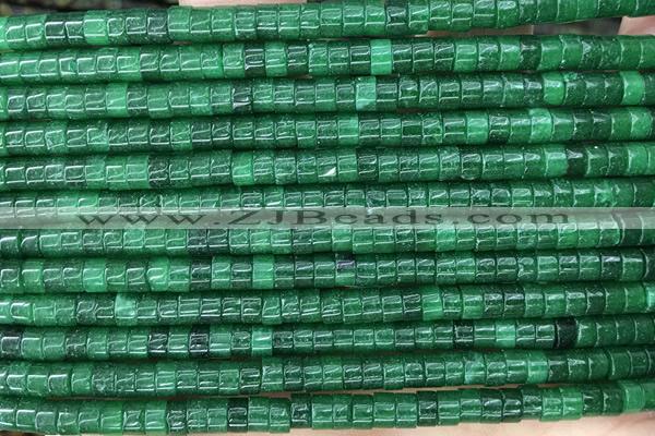 ROND29 15 inches 2*4mm heishi jade gemstone beads