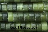 ROND31 15 inches 2*4mm heishi jade gemstone beads