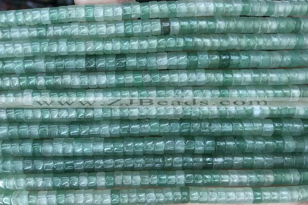 ROND32 15 inches 2*4mm heishi jade gemstone beads