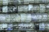 ROND43 15 inches 2*4mm heishi labradorite gemstone beads