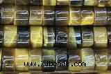 ROND59 15 inches 2*4mm heishi yellow tiger eye gemstone beads