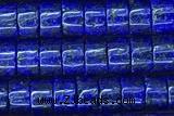 ROND64 15 inches 2*4mm heishi dyed lapis lazuli gemstone beads