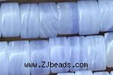 ROND74 15 inches 2*4mm heishi synthetic turquoise gemstone beads