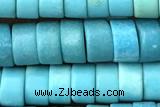 ROND79 15 inches 2*4mm heishi turquoise gemstone beads