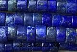 ROND82 15 inches 2*4mm heishi lapis lazuli gemstone beads