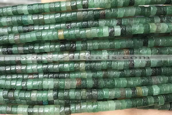 ROND87 15 inches 2*4mm heishi jade gemstone beads