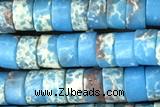 ROND97 15 inches 2*4mm heishi synthetic sea sediment jasper beads