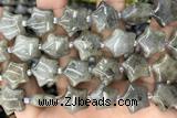 STAR16 15 inches 16mm star labradorite gemstone beads