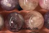 TPUR07 15 inches 10mm round tourmaline gemstone beads