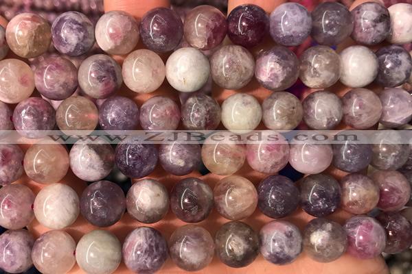 TPUR07 15 inches 10mm round tourmaline gemstone beads