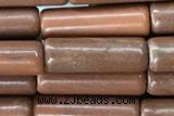 TUBE14 15 inches 4*13mm tube jasper gemstone beads