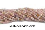 AGAT215 15 inches 6mm round sakura agate gemstone beads
