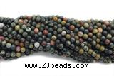 AGAT230 15 inches 6mm round ocean agate gemstone beads