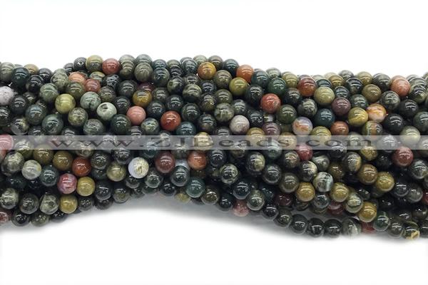 AGAT230 15 inches 6mm round ocean agate gemstone beads