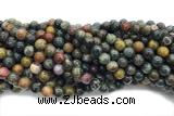 AGAT231 15 inches 8mm round ocean agate gemstone beads