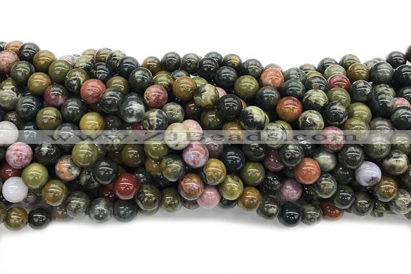 AGAT232 15 inches 10mm round ocean agate gemstone beads