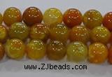 CAA1041 15.5 inches 6mm round dragon veins agate beads wholesale